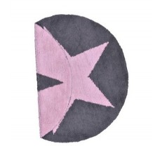 Reversible Rug : Dark grey - Pink Reversible Rug : Dark grey - Pink
